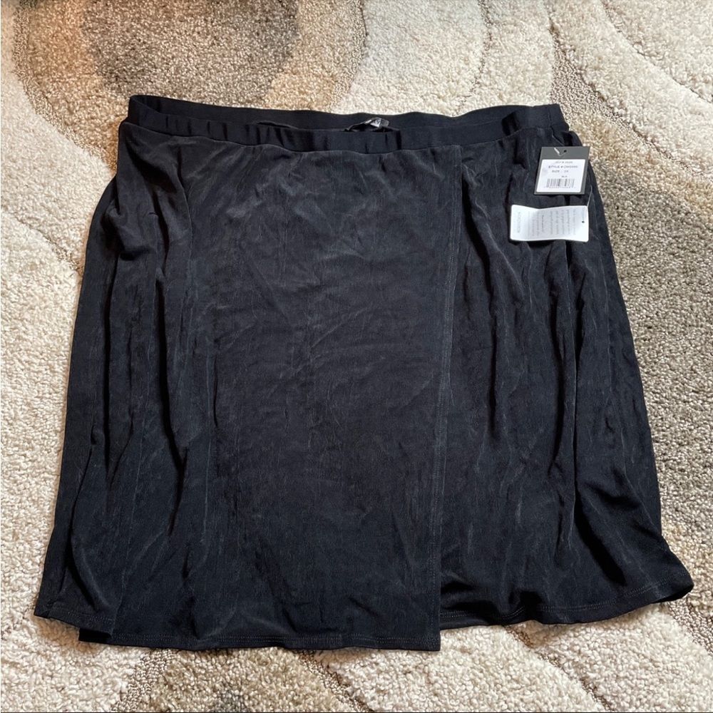 NWT marina black skirt 3x - Picture 1 of 8